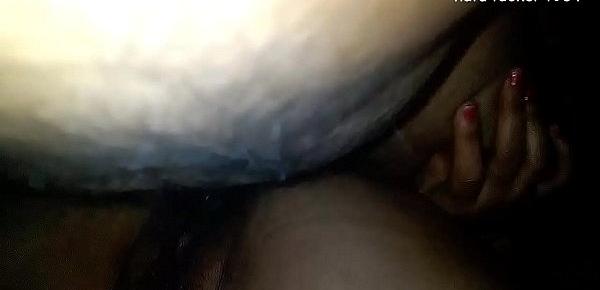  Cuckold hubby share his wife with me for fucking and get pregnent his wife